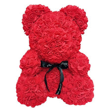 Load image into Gallery viewer, RED ROSE BEAR Immortal Flower Anniversary Valentines Gift Immortal Flower Anniversary Valentines Gift
