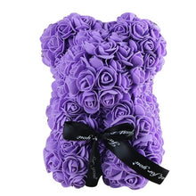 Load image into Gallery viewer, RED ROSE BEAR Immortal Flower Anniversary Valentines Gift Immortal Flower Anniversary Valentines Gift