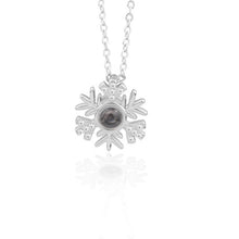 Load image into Gallery viewer, 100 Languages Says I love You Projection Necklace Valentines day gift present
